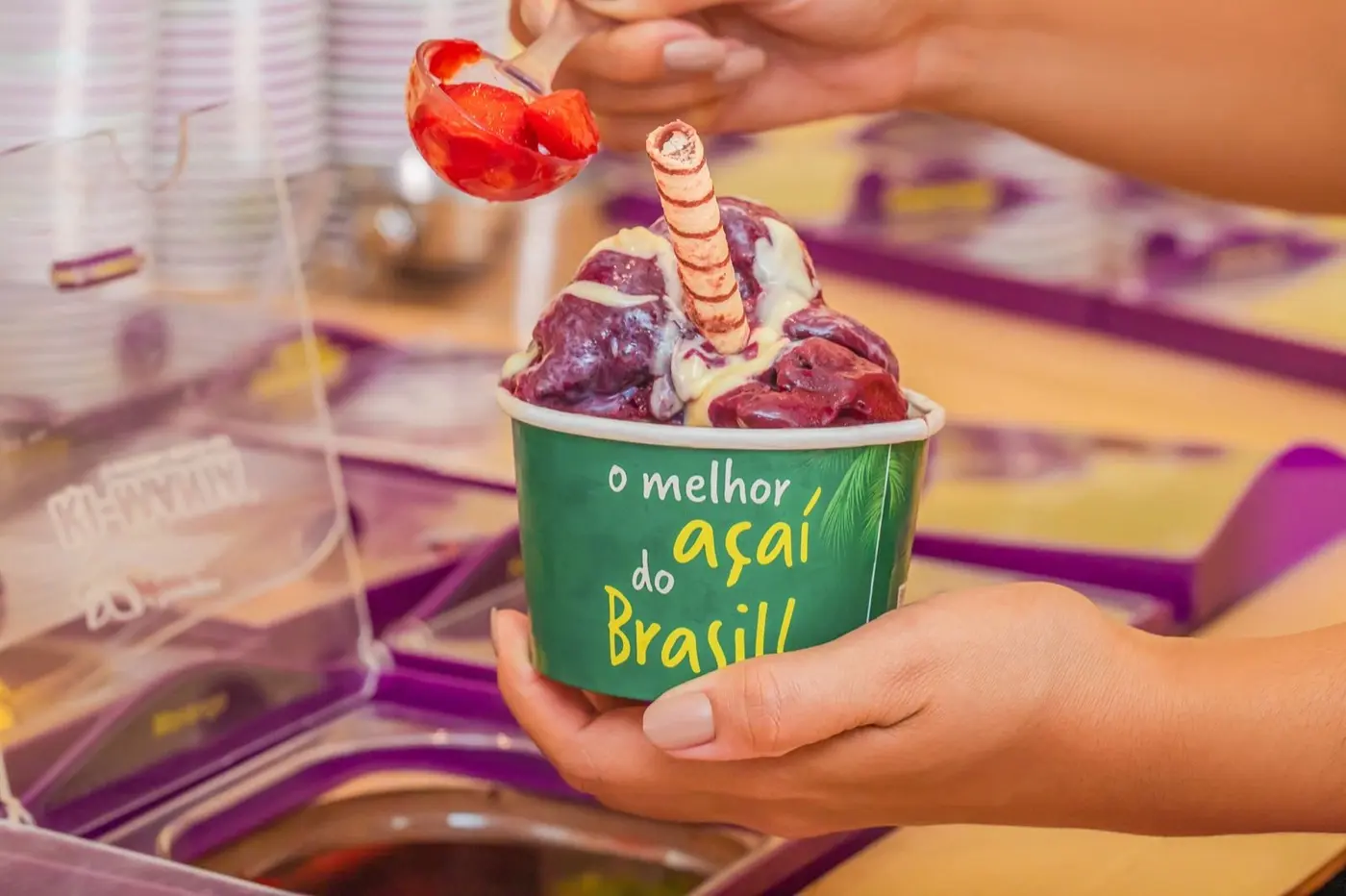 Açaí servido
